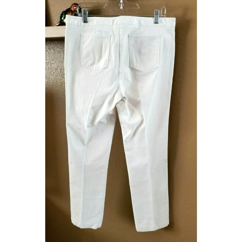 Worth New York Textured Cotton Casual Pants